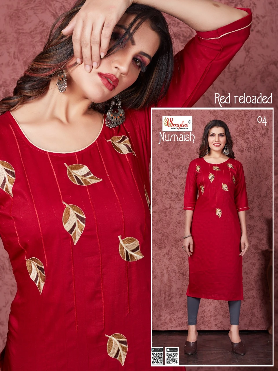 Rung Numaish Heavy Silky Wiving Lining Wholesale Kurtis Catalog — Wholesale Kurtis, MPA wholesale from Surat — view 2